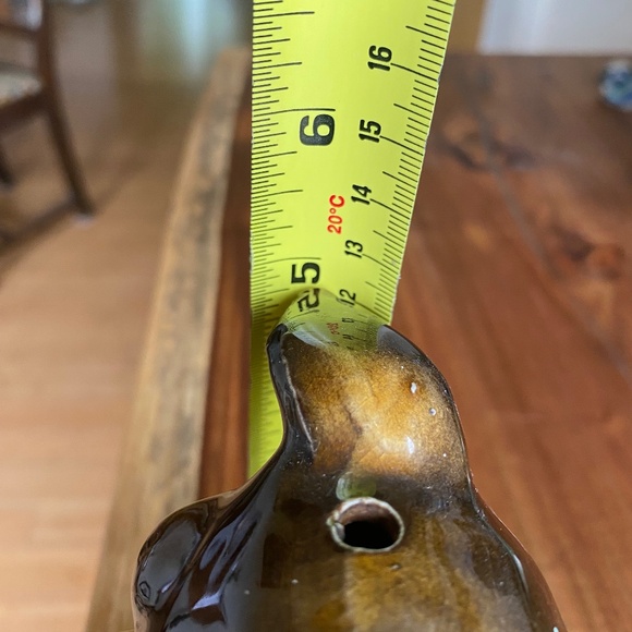 Gold Castle Porcelain Terrier Scotty Ceramic DOG Tea Candle Incense Holder Brown - Picture 7 of 10